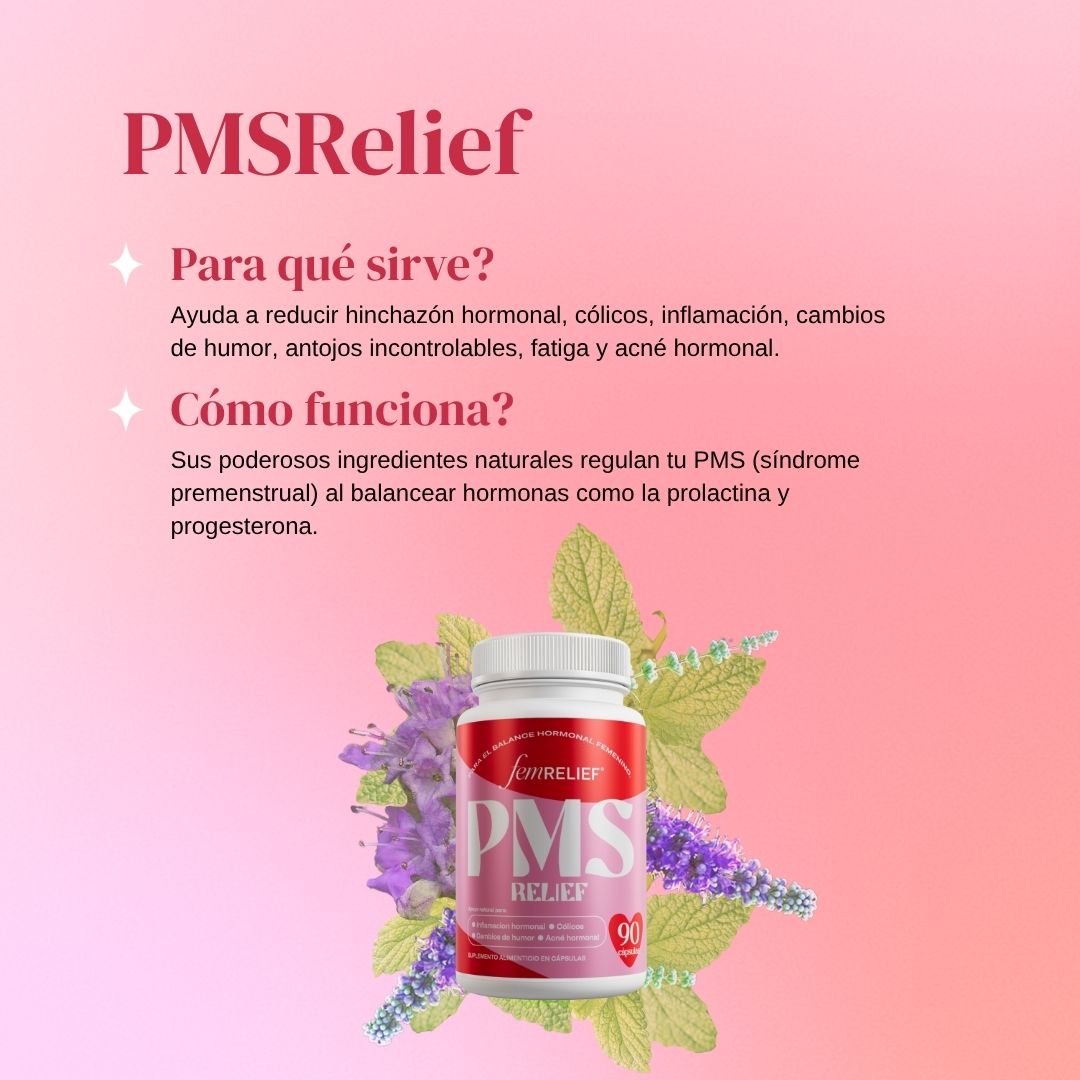PMS RELIEF | 3 MESES BYE ACNÉ | BALANCE HORMONAL