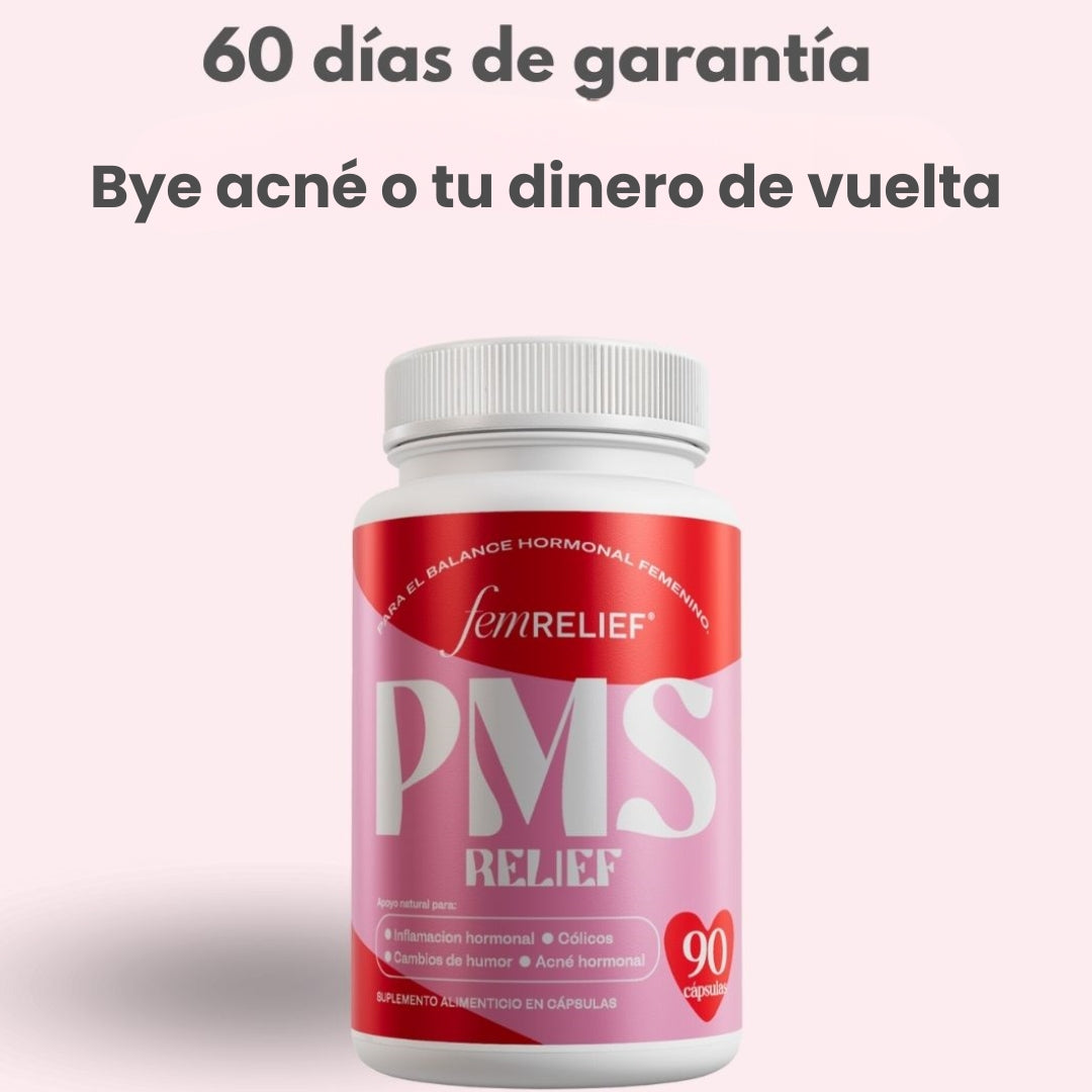 PMS RELIEF | 3 MESES BYE ACNÉ | BALANCE HORMONAL
